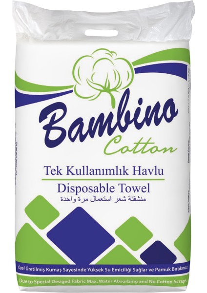 Tek Kullanımlık Havlu 100'LÜ 40*80 cm Temizlik Bezi, Berber Havlusu