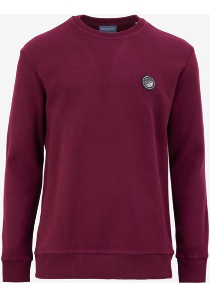 Mürdüm Erkek Bisiklet Yaka Relaxed Fit Sweatshirt D4WM-SWT3931