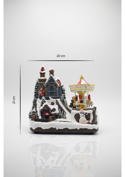 Premium Collection Dekoratif Yılbaşı Süs Atlı Karıncalı Noel Home