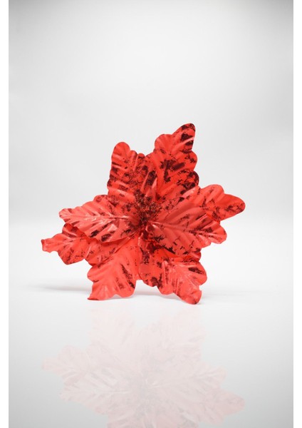 Premium 25*25 Cm Yılbaşı Süs Yapay Çiçek