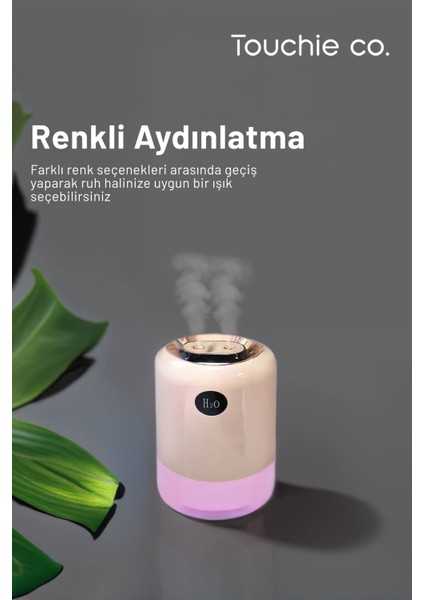 Co. Hava Nemlendirici 700 ml Ultrasonik Buhar Makinesi | Aroma Difüzörü Aroma Terapi Toc 1003 fiyatları