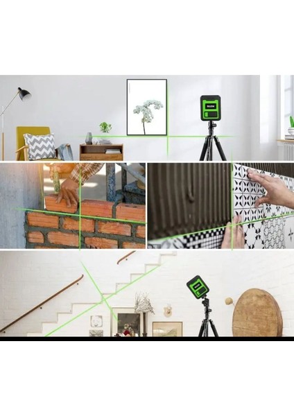 Mini Kırmızı 2 Köşe Pilli Dikey ve Yatay Işık Lazer Çizgi Hizalama Makinesi. fiyatları