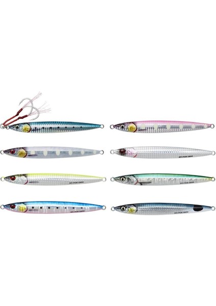 3D Slim Jig Minnow Yeni Seri 10CM 40GR Suni Yem