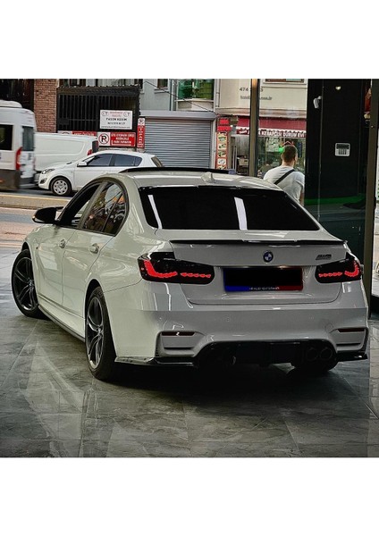Bmw F30 M3 Uyumlu Vorsteiner Sağ Sol Arka Flap (Plastik)