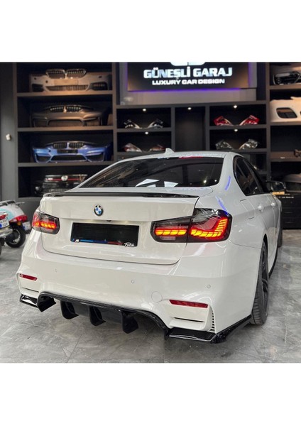 Bmw F30 M3 Uyumlu Vorsteiner Sağ Sol Arka Flap (Plastik)