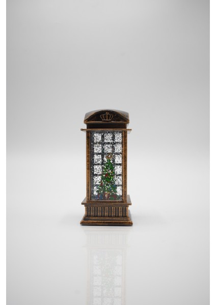 Yılbaşı Temalı Işıklı Geyik Figürlü Dekoratif Fener fiyatları