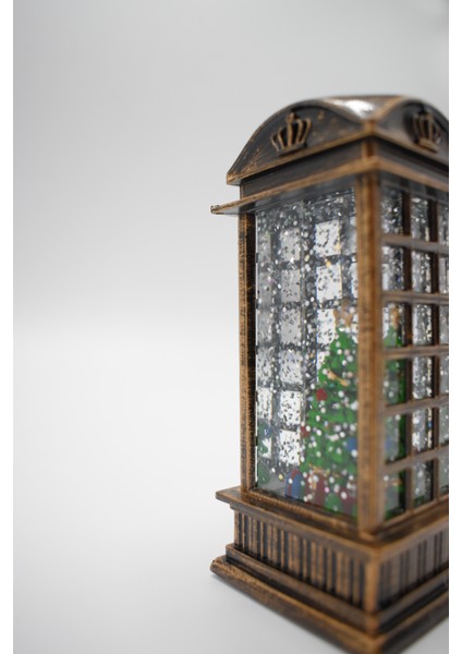 Yılbaşı Temalı Işıklı Geyik Figürlü Dekoratif Fener modelleri