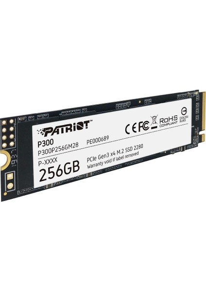 P300 256GB 1700/1100MB/S Nvme M.2 SSD Disk (P300P256GM28)