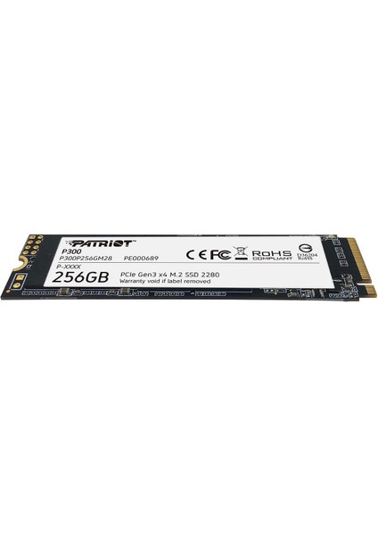 P300 256GB 1700/1100MB/S Nvme M.2 SSD Disk (P300P256GM28)