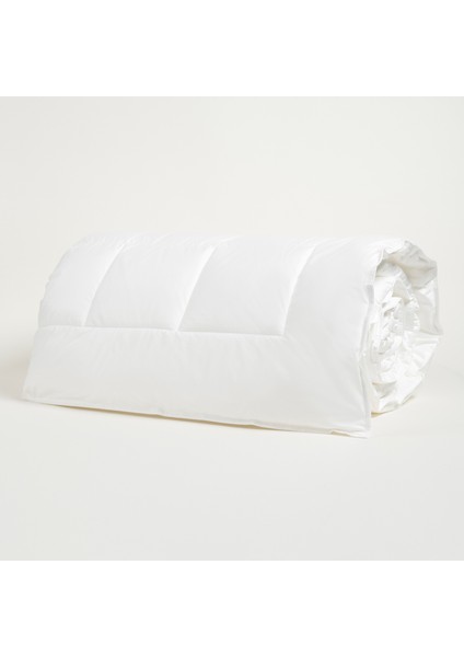 Riva Tek Kişilik %100 Mikroelyaf Yorgan 155x215 Cm Ekru