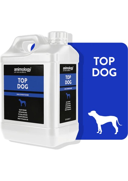 Top Dog Conditioner 40:1 Konsantre Köpek Tüy Kremi 2.5 Lt