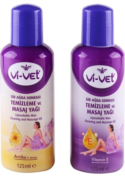 Vi Vet Sir Ağda Sonrası Temizleme Ve Masaj Yağı 125 Ml Vıvet_Vıtamıne
