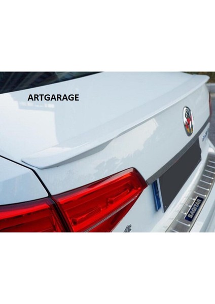 Jetta 2012-2016 Uyumlu Bagaj Spoileri-Fiberglass-Boyasız