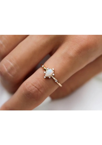 Opal Pırlanta Yüzük fiyatları