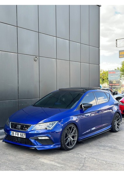 Seat Leon 2017 Üzeri Boyalı (LW5L) Mavi Makyajlı Fr Ön Ek