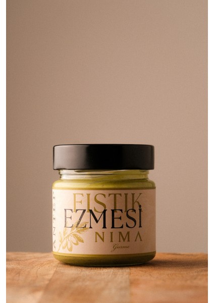 Nima Gurme Premium Antep Fıstık Ezmesi 200 gr