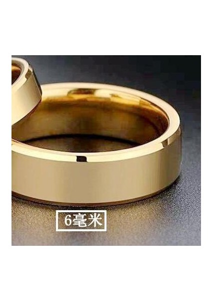 Sıcak Titanyum Çelik Çift Yüzük Basit Parlak Paslanmaz Çelik Halka Aliexpress (Yurt Dışından)