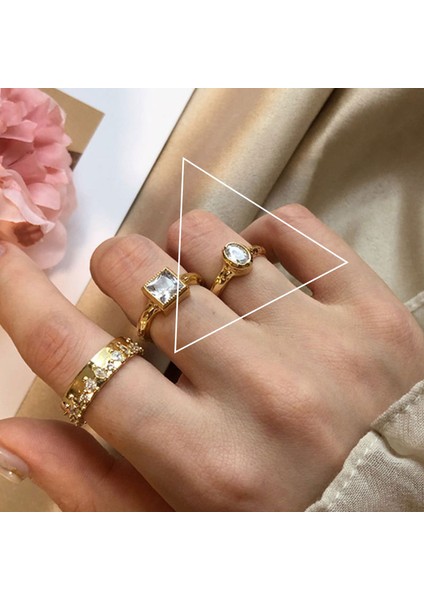 Kadın Moda Yüzükleri (Yurt Dışından)