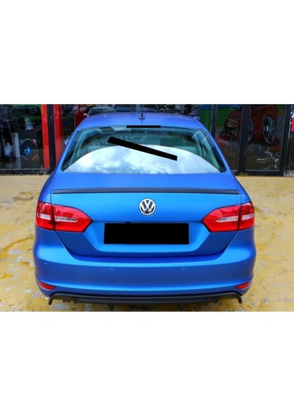 Volkswagen Jetta R Difüzör 2011-2012-2013 (Plastik) Parlak Siyah Arka-Bodykit-Difizör-Ek