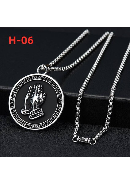 Erkek Titanyum Çelik Kolye (Yurt Dışından)