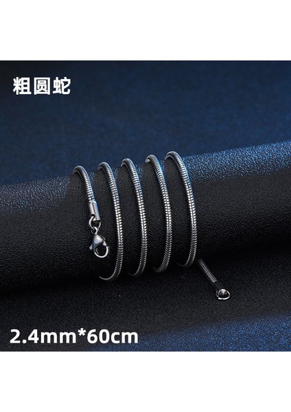 Erkek Titanyum Çelik Kolye (Yurt Dışından)