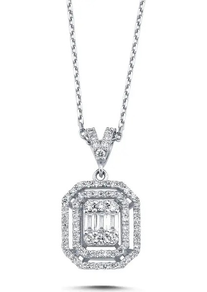 Safir Kuyumculuk Luxury Collection 2,22CT Pırlanta Baget Set