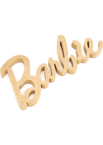 Barbi Yazısı 30 cm ,dekor Doğum Günü Yaş Günü Kutlama Etkinlik Barbi Yazısı.dik Durabilir modelleri