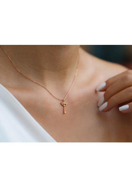 Minimal Pırlanta Kolye