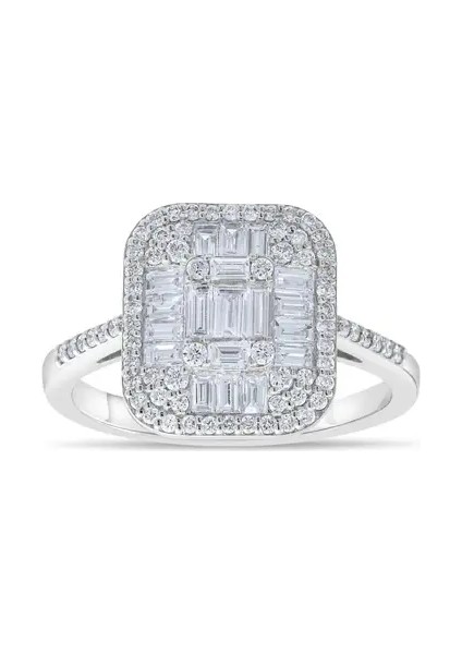 Anka Baget Pırlanta Yüzük