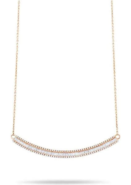 Anka Pırlanta Baget Kolye