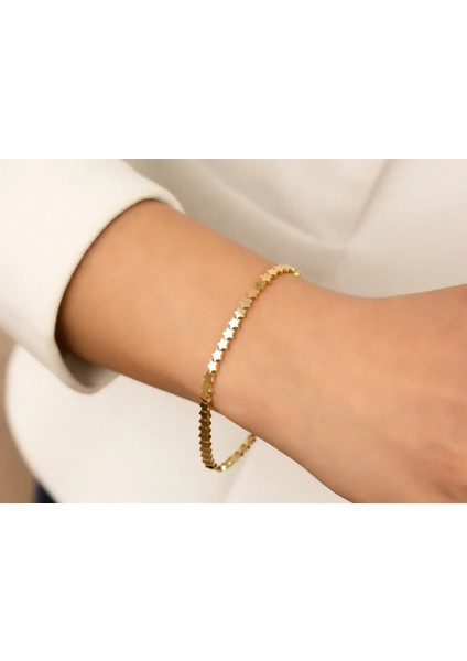 Altın Yıldız Bileklik