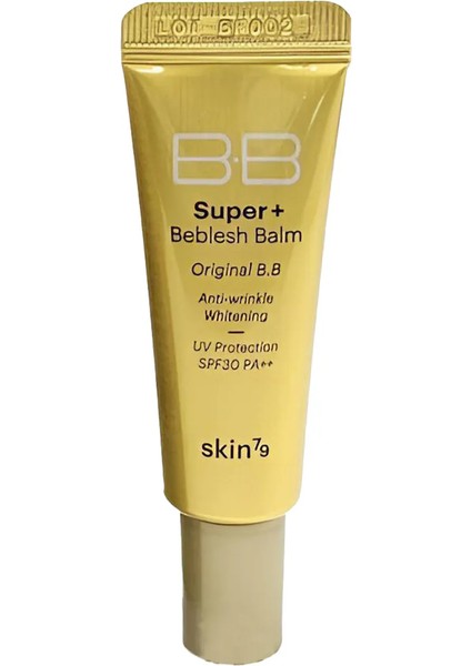 Yoğun Kapatıcılık Sunan BB Krem Super Plus Beblesh Balm SPF30 Pa Mat Görünüm Gold 7 g