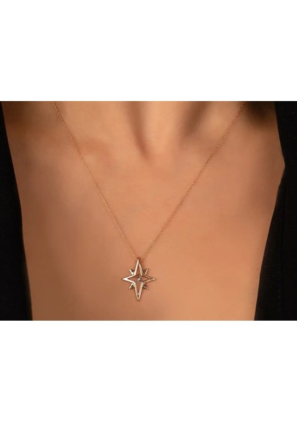 Anka Kutup Yıldızı Pırlanta Kolye modelleri