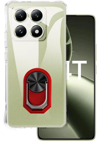 Xiaomi Mi 14T Kılıf Kamera Korumalı Kickstand Tpu Silikon