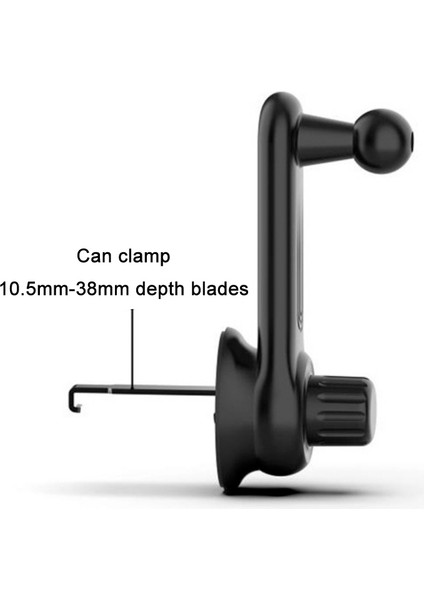 Pcs Araba Kancası Cep Telefonu Tutucu Klipsi Kablosuz Şarj Tabanı Aksesuarları, Boyut: 15MM Top Kafa (Yurt Dışından) indirimleri