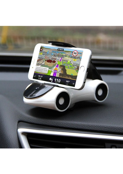 Araba Oto Evrensel Spor Araba Şekli Ayarlanabilir Esnek Cep Telefonu Klip Tutucu, Iphone, Galaxy, Huawei, Xiaomi, Sony, Lg, Htc, Google ve Diğer Akıllı Telefonlar Için (Yurt Dışından)
