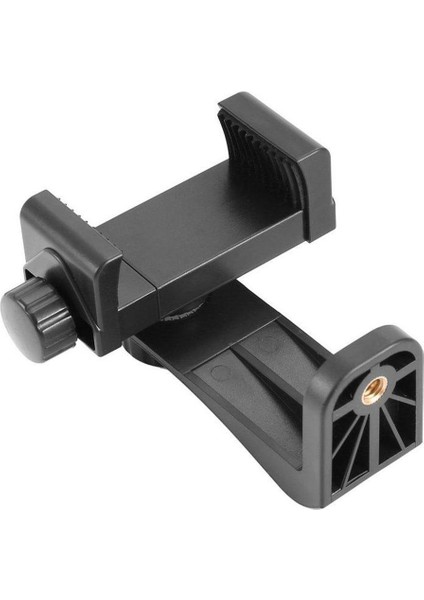 Evrensel Ayarlanabilir Tripod Bağlama Aparatı Cep Telefonu Klip Dikey Braket Klip Kelepçe Tutucu 360 Akıllı Telefon Adaptörü (Yurt Dışından)