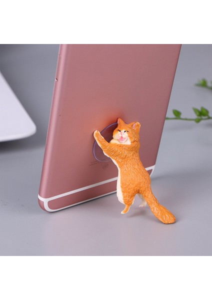 Sevimli Kedi Desteği Reçine Tutucu Stand Tutucu (Yurt Dışından) indirimleri