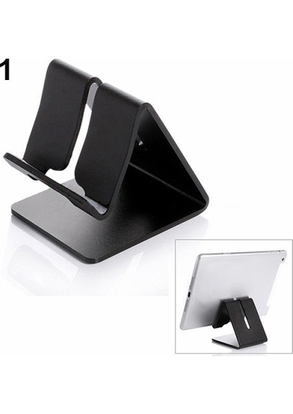 Evrensel Alüminyum Alaşımlı Cep Telefonu Tablet Masa Masaüstü Masa Standı Tutucu (Yurt Dışından)