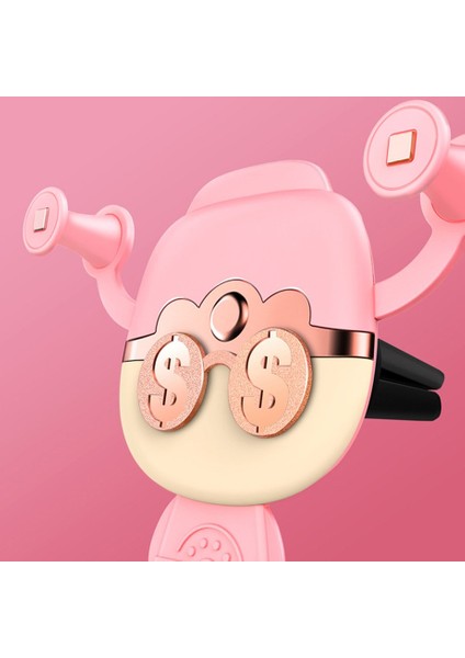 Yaratıcı Araç Telefonu Tutucu Hava Firar Dağı Navigasyon Standı Tutucu Evrensel (Yurt Dışından) indirimleri