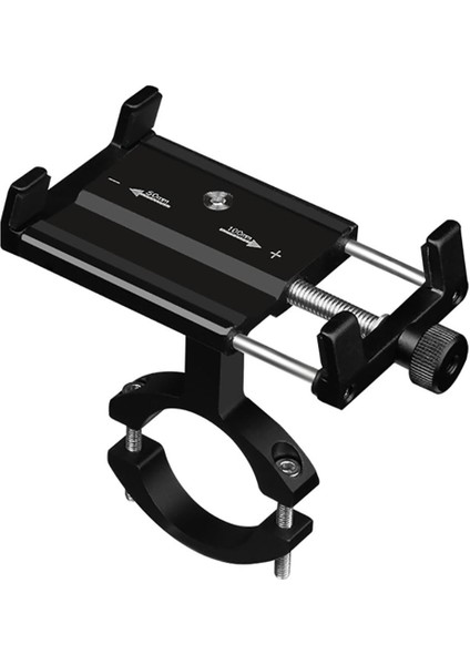 [ayak Izi] Kaymaz Evrensel Bisiklet Bisiklet Motosiklet Telefon Tutucu Montaj Braketi Akıllı Mobil Raflar Cep Telefonu Gidon Klipsi 360 Dönebilen (Yurt Dışından)