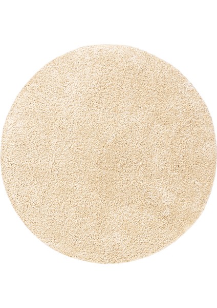 Douro Shaggy Banyo Paspası Bej Kaydırmaz Taban Daire 120 x 120 cm fiyatları