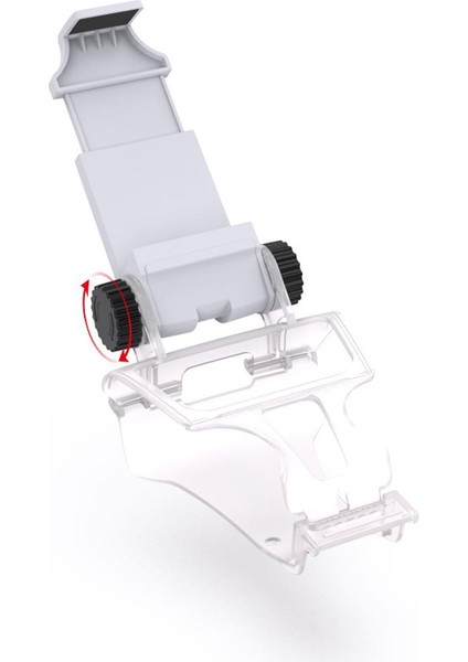 Cep Telefonu Tutucu Ayarlanabilir Montaj Standı Oyun Aksesuarları Ps5 Oyun Kolu Için Renk: Beyaz (Yurt Dışından)