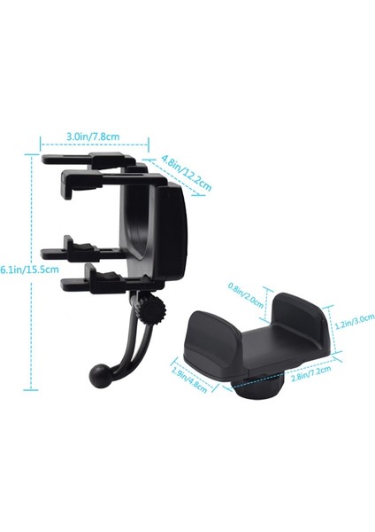 Adet Araba Dikiz Aynası Evrensel Navigasyon Cep Telefonu Braketi (Yurt Dışından) fırsatları