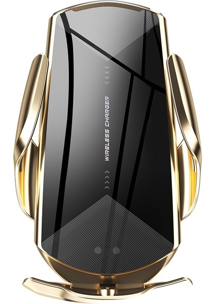 Q2 15W Evrensel Rotasyon Kızılötesi Indüksiyon Manyetik Araç Kablosuz Şarj Cep Telefonu Tutucu, Mikro USB + 8 Pin + Type-C / Usb-C Manyetik Konnektör (Yurt Dışından) indirimleri