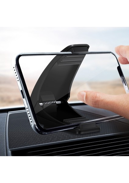 B-15 4-6,5 Inç Telefonlar Için Taş Desenli Araç Montajlı Telefon Tutucu (Yurt Dışından) fiyatları