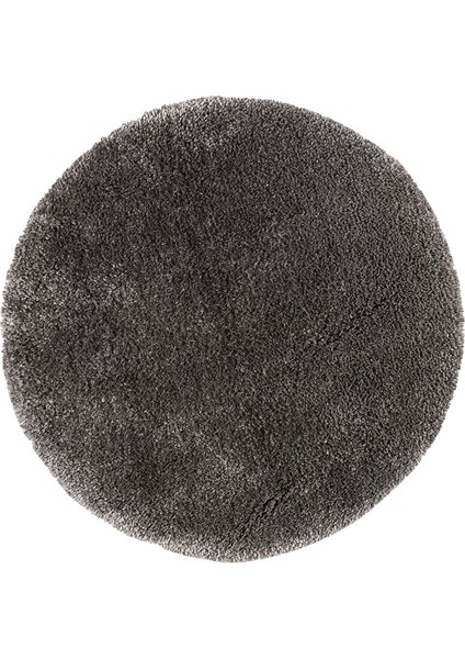 Douro Shaggy Banyo Paspası Füme Kaydırmaz Taban Daire 80 x 80 cm fiyatları