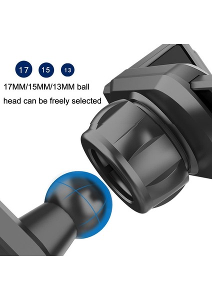 Adet Araba Uzatma Kancası Cep Telefonu Braketi Aksesuarları Yuvarlak Hava Çıkış Braketi (Yurt Dışından) modelleri