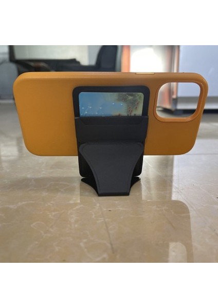 Manyetik Halka Toka Cep Telefonu Tutucu Standı Katlanabilir Evrensel Telefon Masası Montaj Braketi Masaüstü Mini Standı (Yurt Dışından) fırsatları