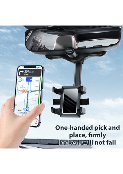 Klip Dönebilen Geri Çekilebilir Araç Telefonu Tutucu Desteği Sürüş Kaydedici Braketi Güneş Işığı Süper Mağaza (Yurt Dışından) indirimleri